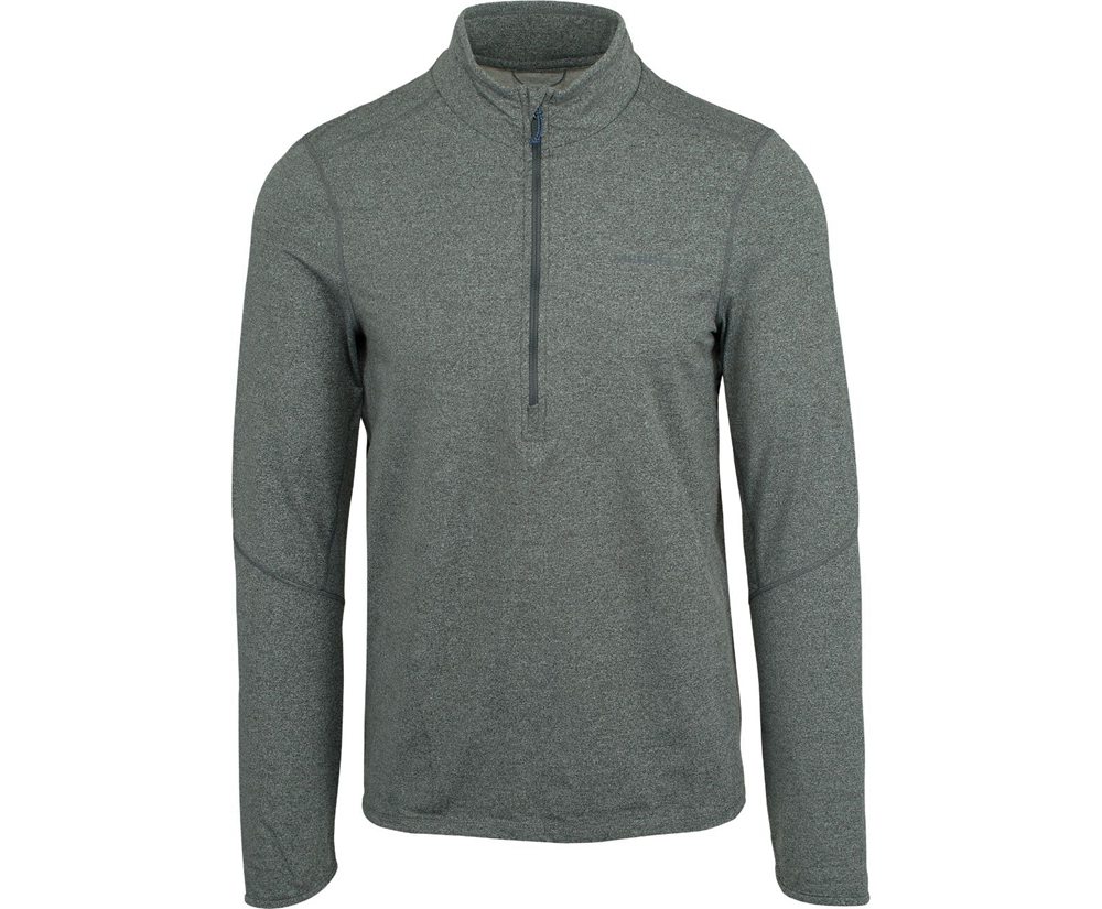 Merrell Bluse Herre - Betatherm 1/4 Zip Mid-Layer Fleece - Grå - YDB564931